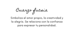 COLLAR CUARZO FUCSIA