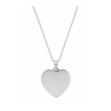 CHARM CORAZON PLATEADO