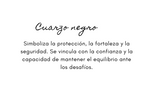 COLLAR CUARZO NEGRO