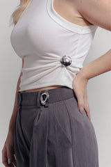 BROCHE MORELIA PLATEADO