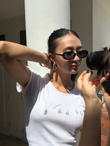 ARETES TRENZADO DORADO