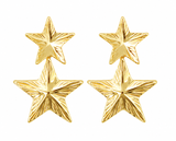 ARETES ESTRELLA DORADA